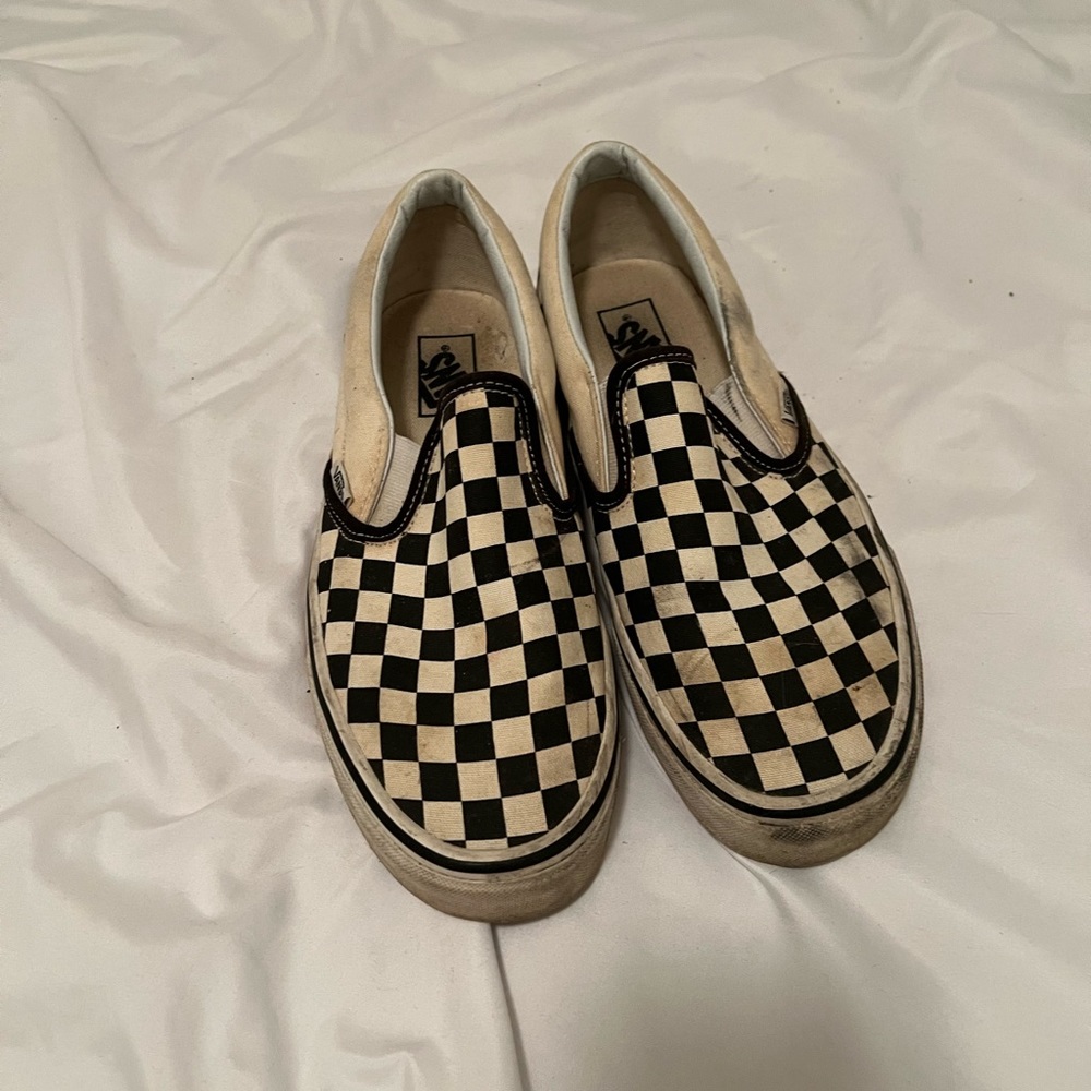 Checkered vans